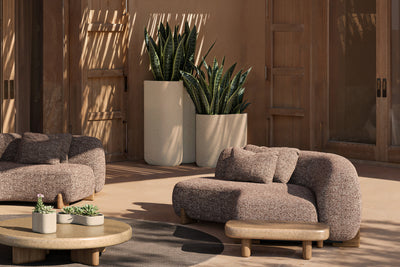 jardinière milos effet terre cuite