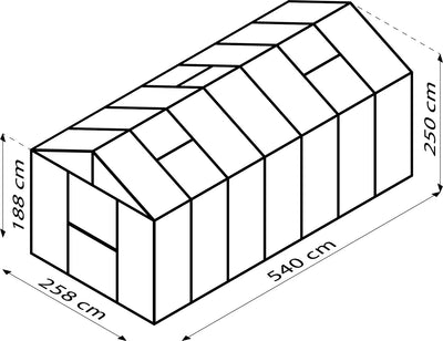 serre en kit polycarbonate