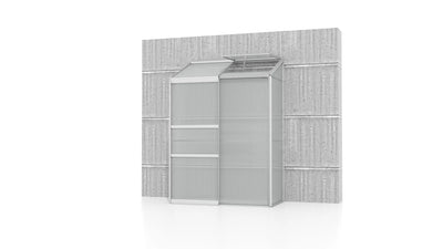 mini serre adossée polycarbonate 