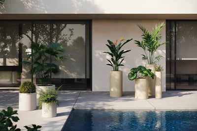 Pot de fleurs extérieur Cilindro