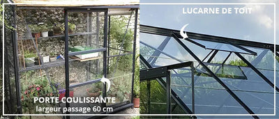 Serre - Mélissa 2,5m²