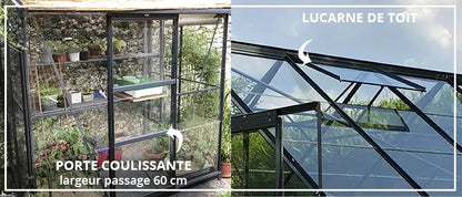 Serre - Mélissa 2,5m²