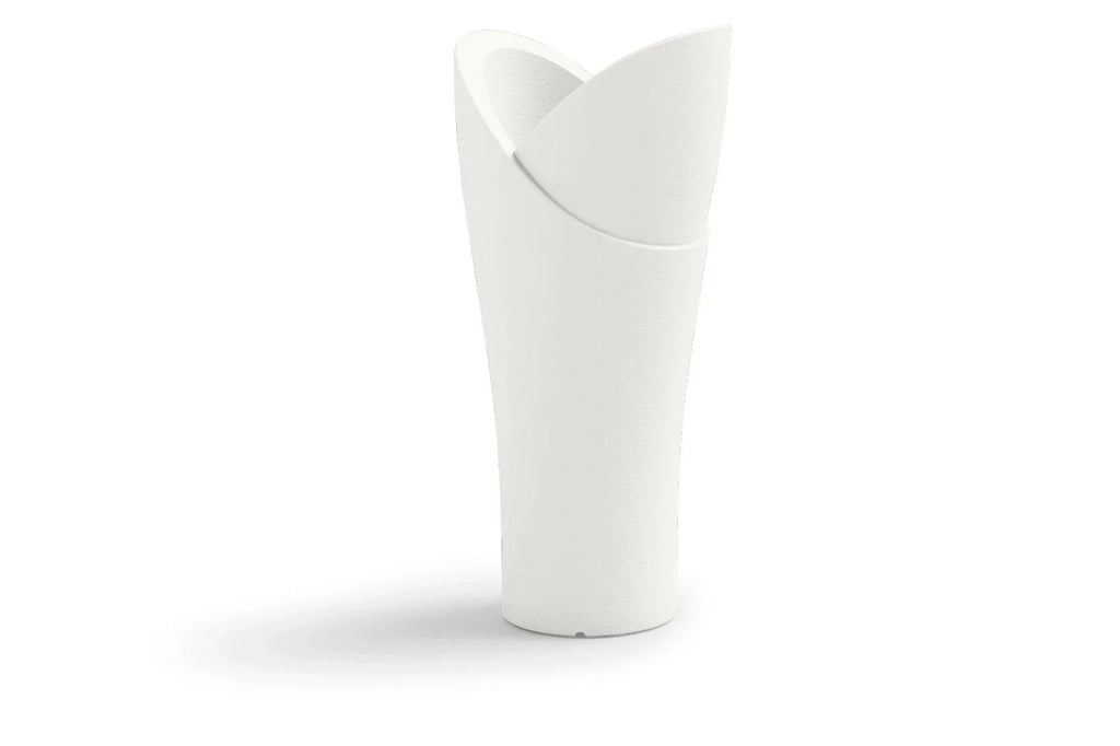 Pot Assia - 85 cm / Blanc - Grand Cache Pot Extérieur - Lyxo