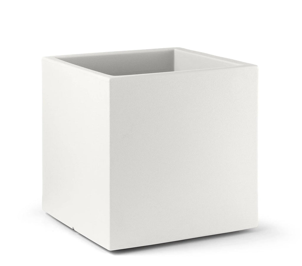 Pot Cosmos Cubo - 35x35x35 cm / Blanc - Pot de Fleurs Carre