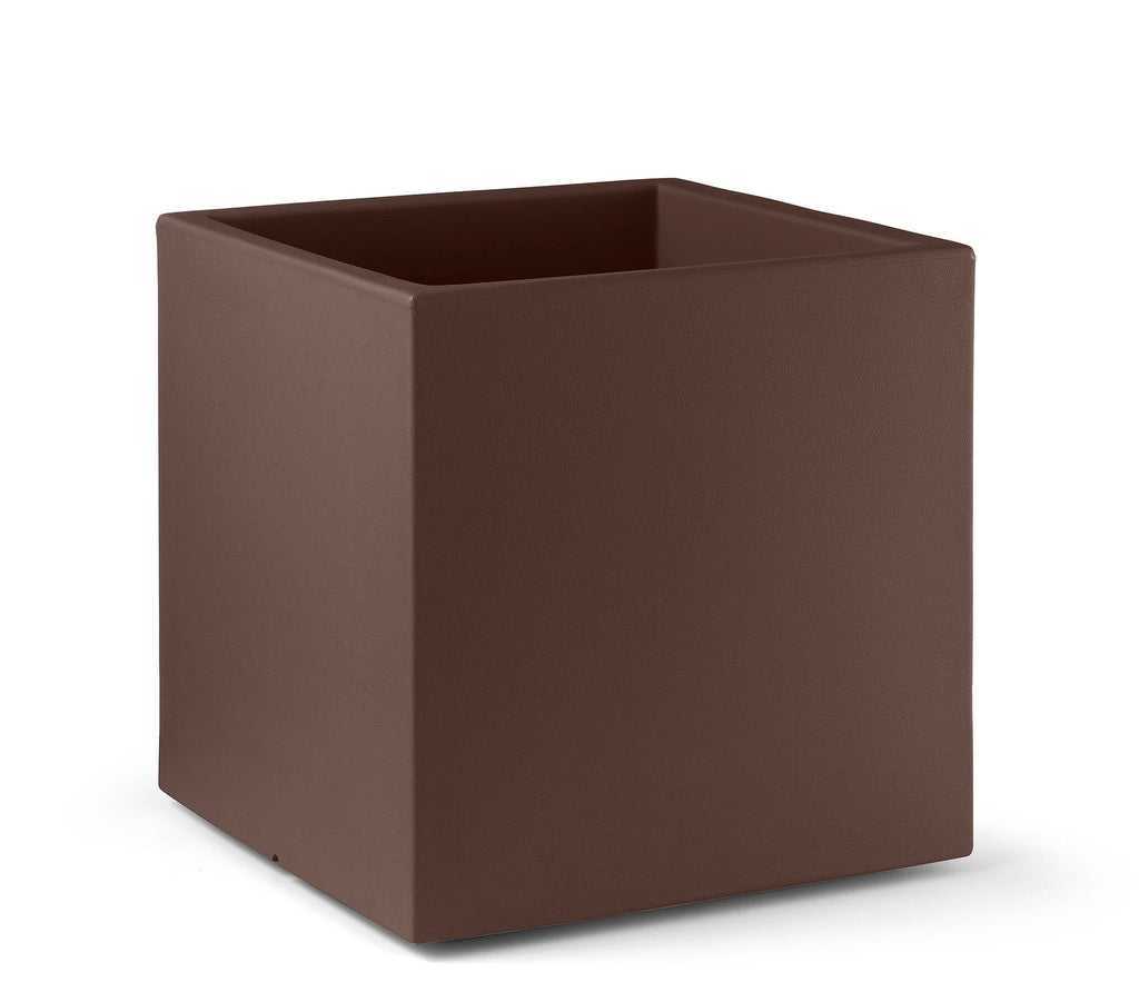 Pot Cosmos Cubo - 35x35x35 cm / Corten foncé - Pot