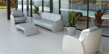 pot de fleurs design carré Vondom