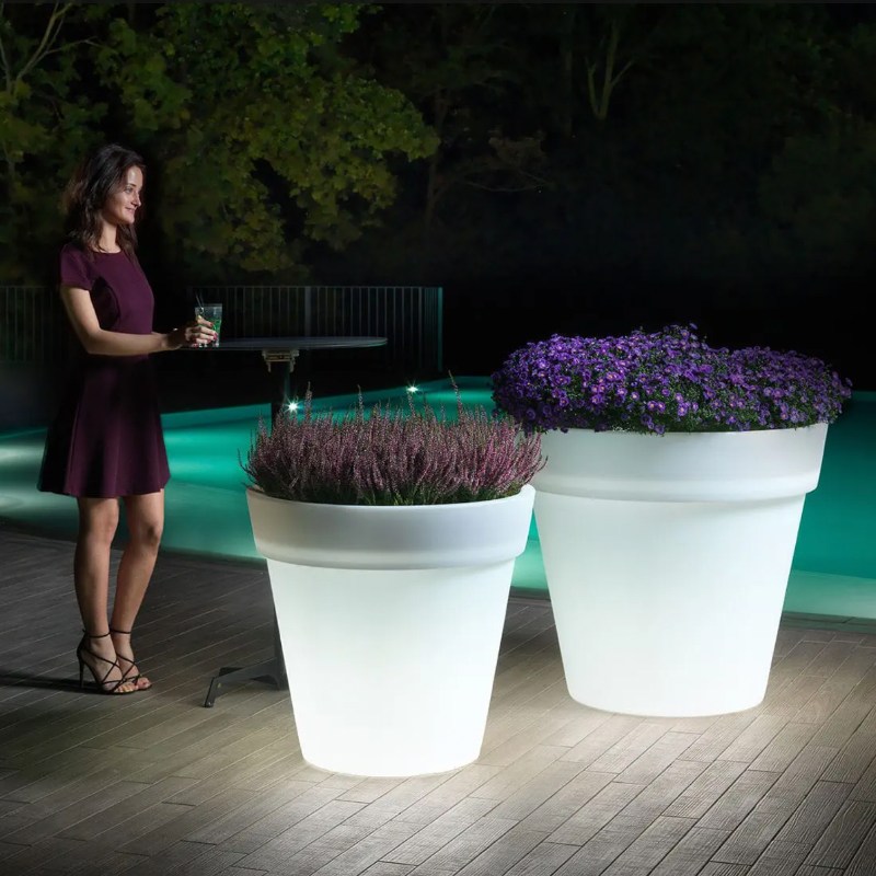 Pot Éclairage Easy LED - Pot de Fleurs Éclairage LED - Lyxo