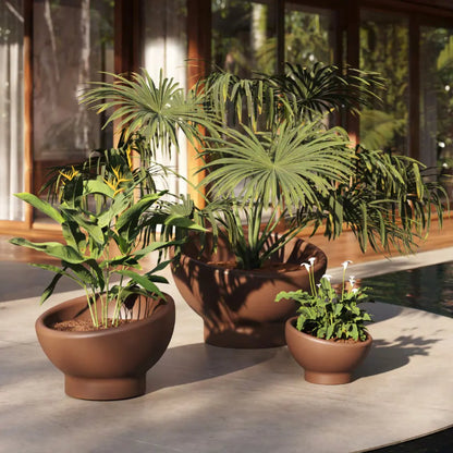 pot de fleurs luna Vondom