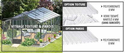 Serre Essentia 14,10 m² - Serre pour Jardinier