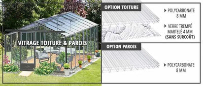 Serre Essentia 7,3 m² - Serre Essentia - Garantie 12 ans