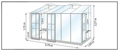 Serre - Mélissa 7,2m²