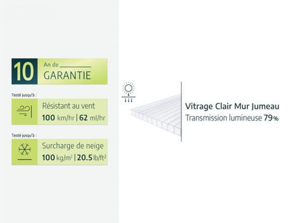 Serre - Glory 15,3 m²