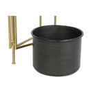 support-plante-metal-noir-interieur