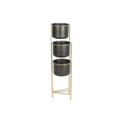 support-plante-metal-noir-pas-cher