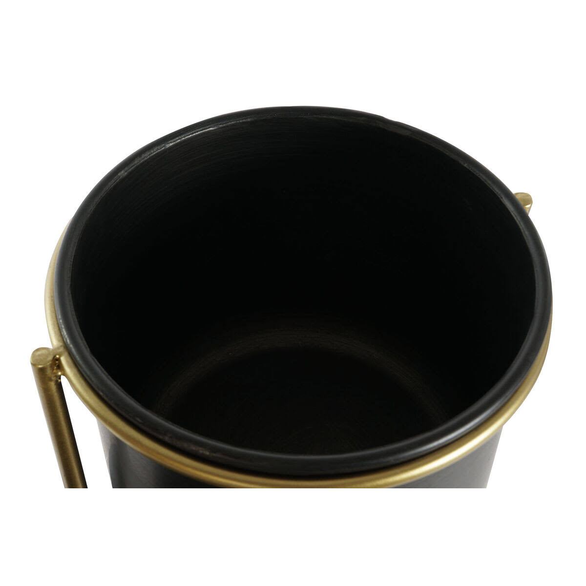 support-plante-metal-noir-salon