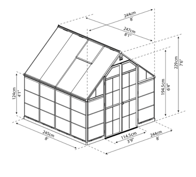 Serre - Balance 6 m²