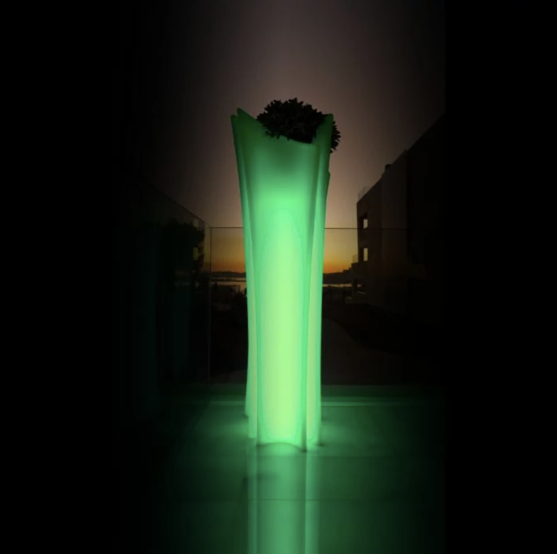 pot design led vert