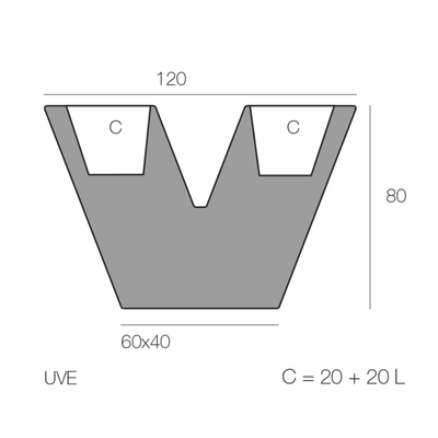 Pot - V LED