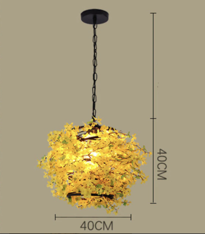 Suspension <br> Flor Jaune