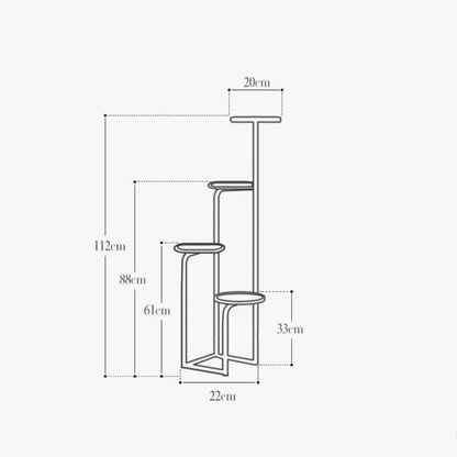 Meuble Porte Plante - Damento