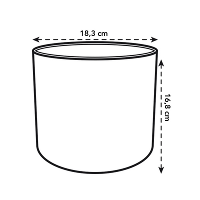 Pot de Fleurs Plastique Recyclable <br> B. for Soft