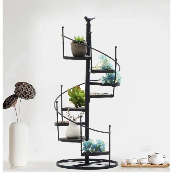 escalier pour plante metal colimaçon