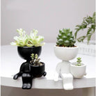 Pot de Fleurs Bonhomme
