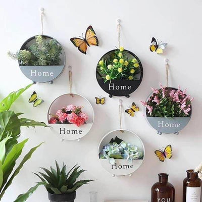 Pot de Fleurs Mural Déco