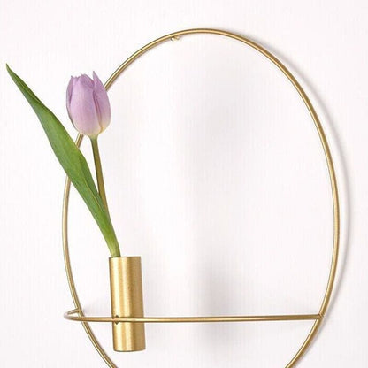 Pot de FleursMural <br> Fer Forgé Design