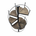 escalier pour plantes metal