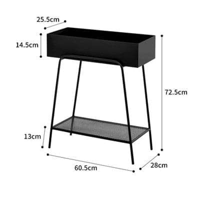 Cache Pot sur Pied <br> Retangolo