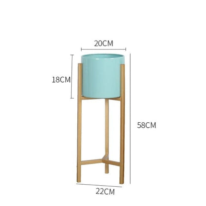 Porte Plante Doré <br> Goldy