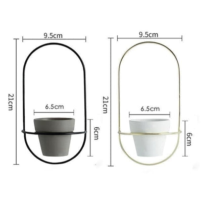 Pot de Fleurs Mural <br> Design Scandinave (x2)