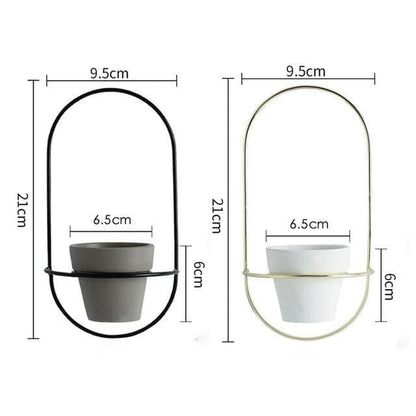 Pot de Fleurs Mural <br> Design Scandinave (x2)