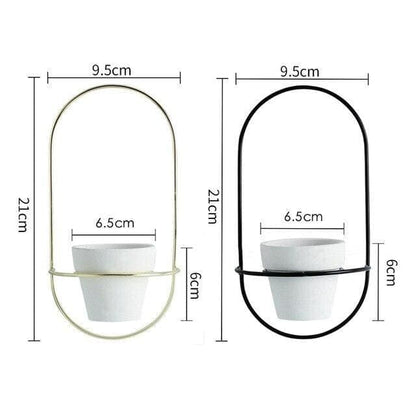 Pot de Fleurs Mural <br> Design Scandinave (x2)